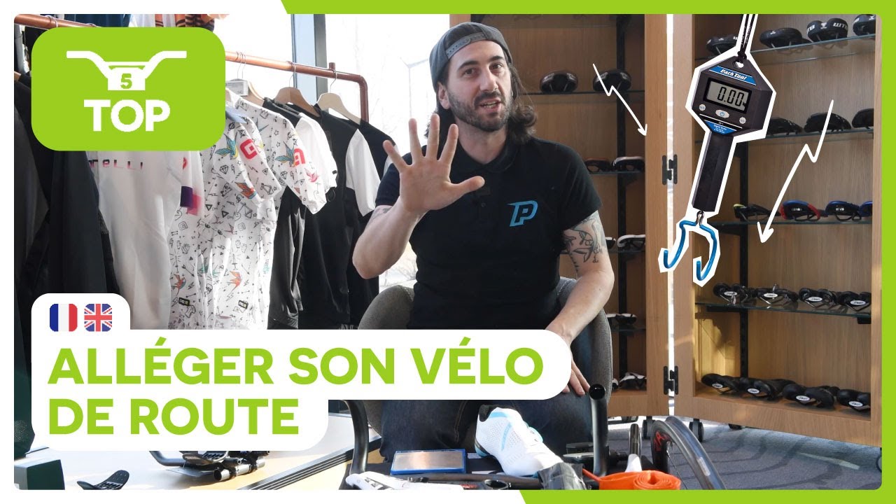 All&eacute;ger son v&eacute;lo de route (les 5 astuces )