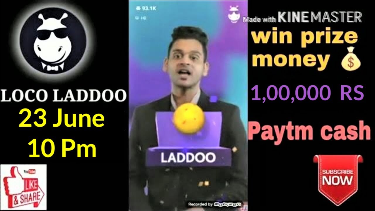 loco ladoo 23 june 2018 night 10pm | loco ladoo daily 23 june | loco laddoo 23 june |paytm cash🤑