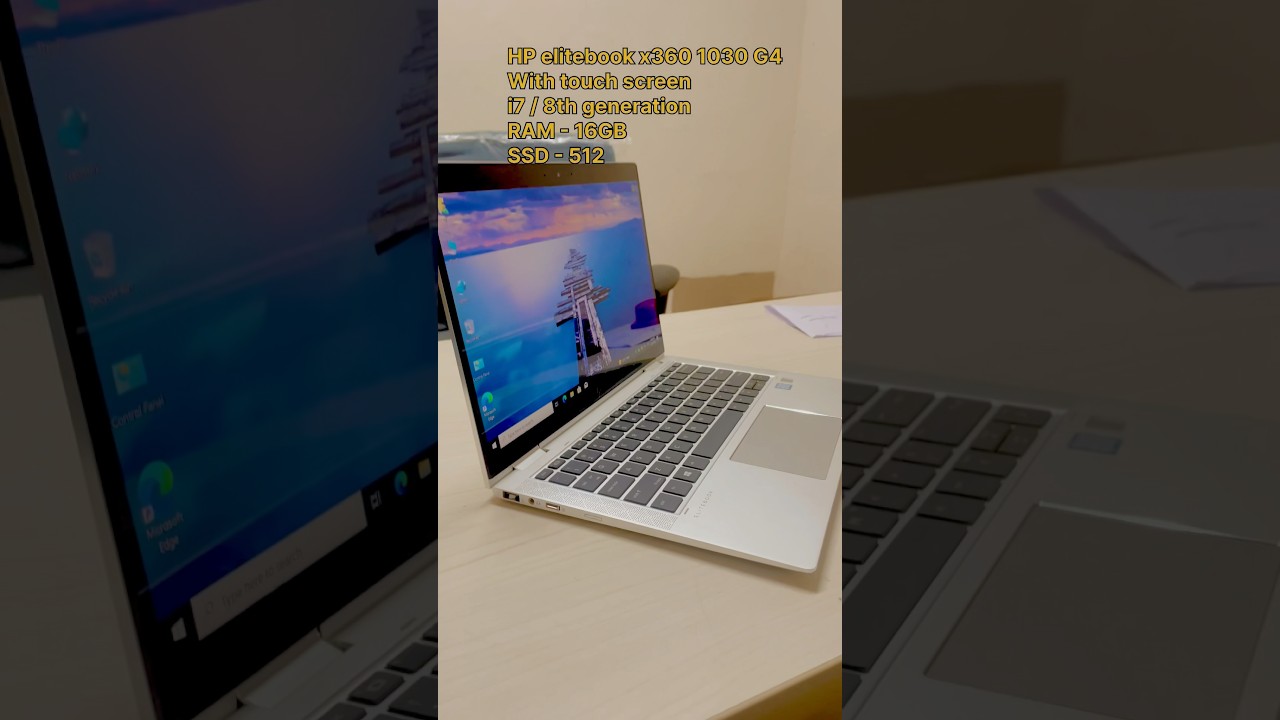 HP elitebook x360 1030 G4 / touch screen/  i7_8th generation / RAM - 16GB / SSD - 512