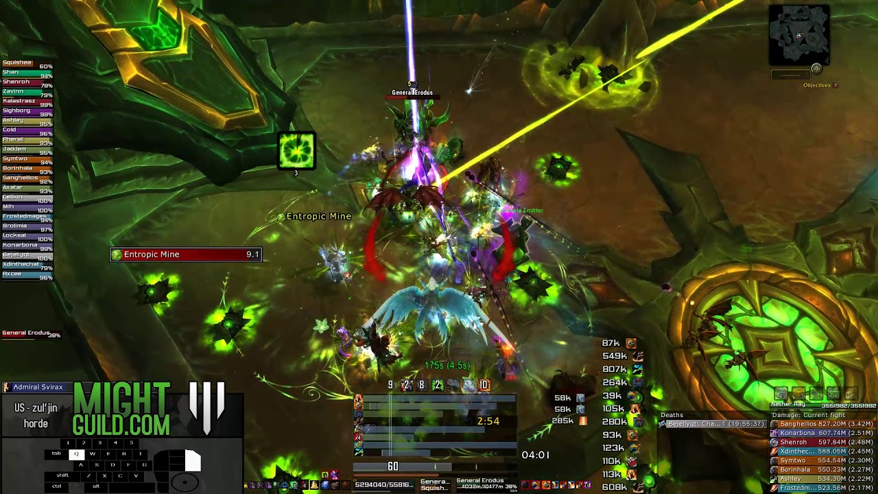 Might - Antorus - Heroic Antoran High Command || Survival Hunter PoV