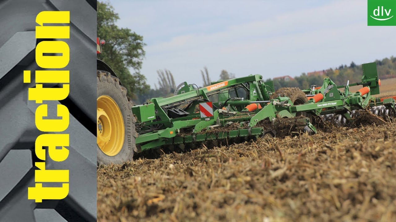 Amazone Ceus 5000-2TX Super in der traction Arbeitsprobe