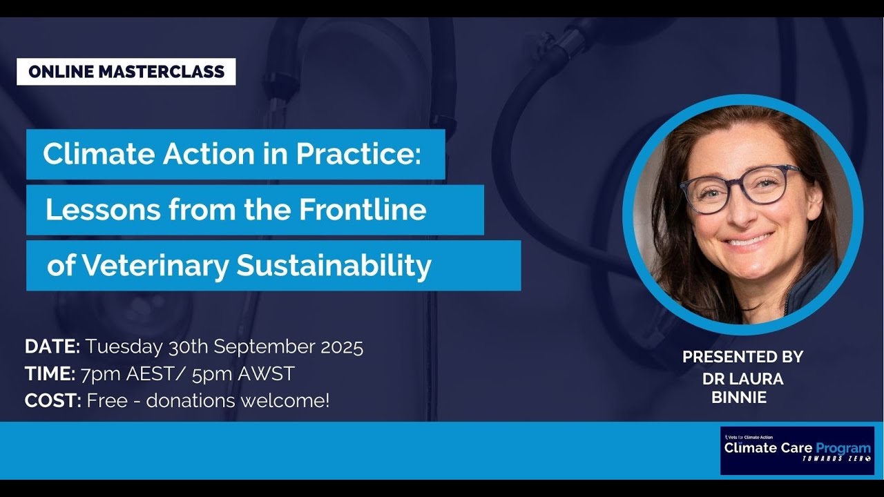 Climate Action in Practice: Lessons from the Frontline of Veterinary Sustainability