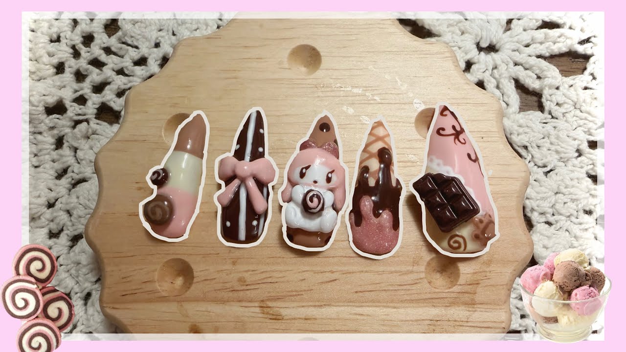 Урок по неаполитанскому маникюру 🍦