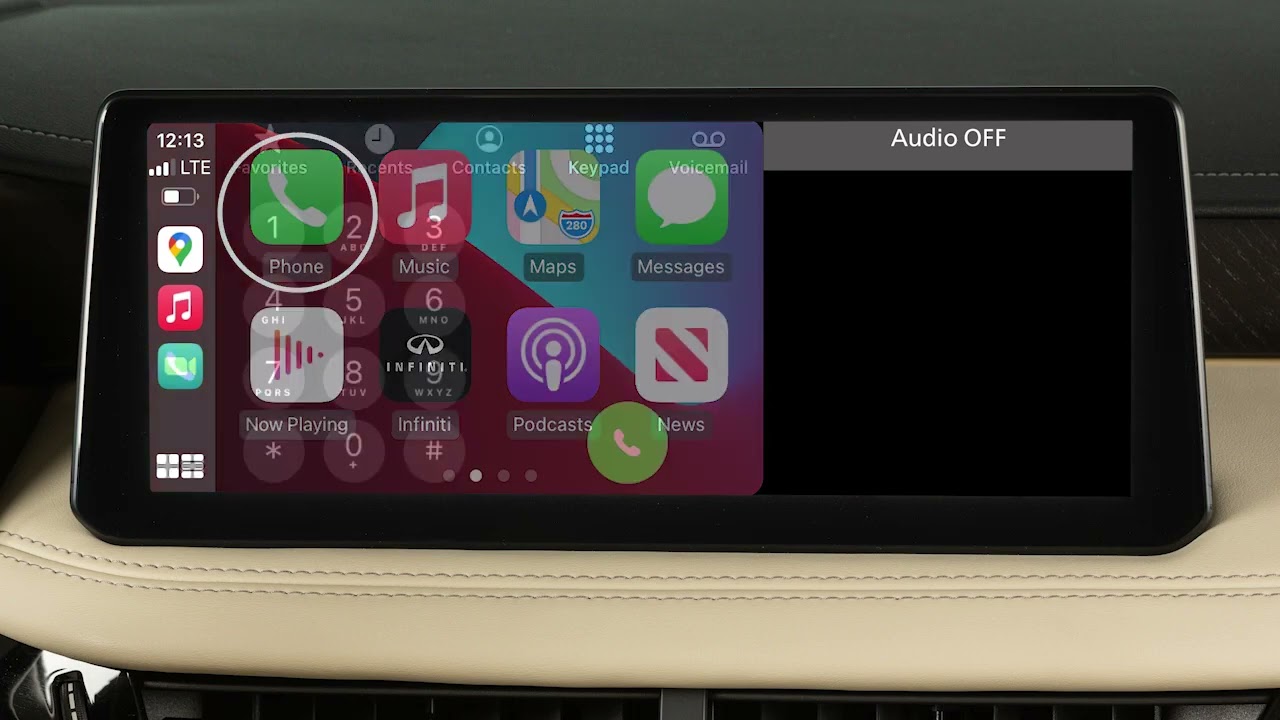 2023 INFINITI QX60 - Apple CarPlay®