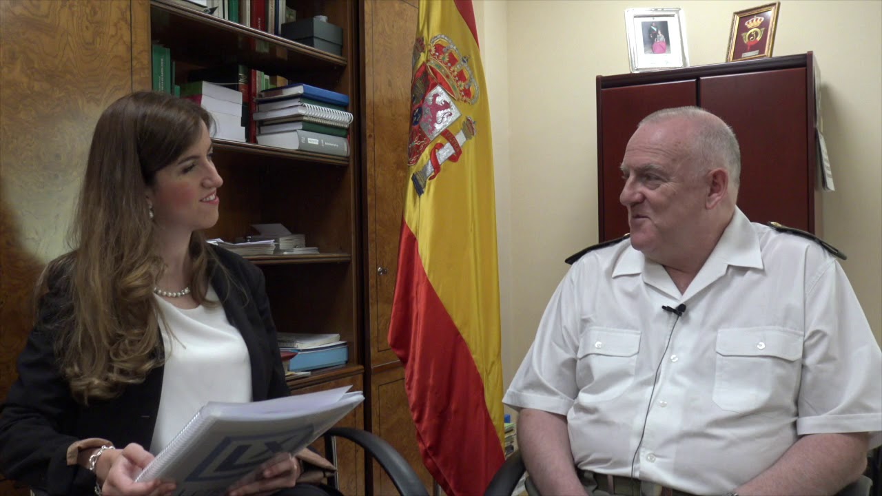 Entrevista al General, Jefe Asesoría jca. Guardia Civil, Fernando García Mercadal. LETRADOX