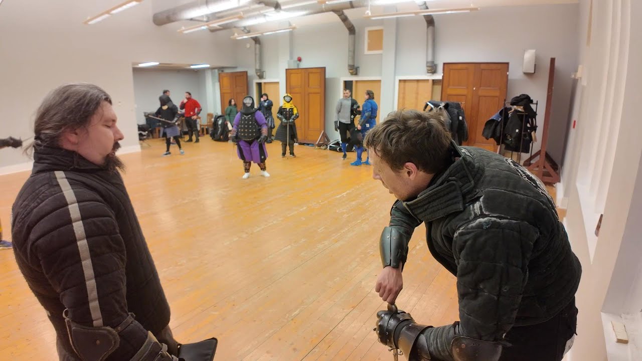 Francois vs Etienne (sidesword 2 rounds)