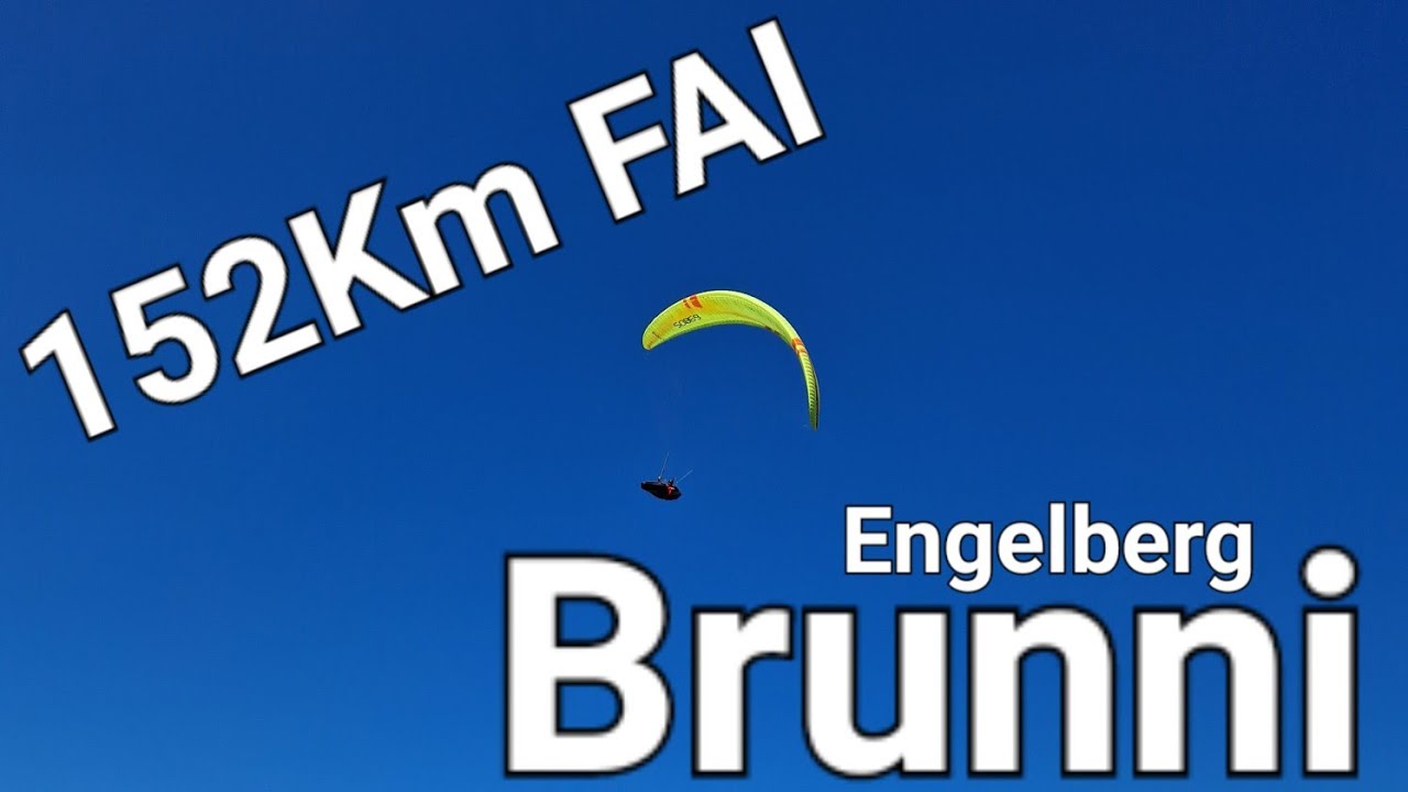 XC Paragliding, Brunni 152Km FAI