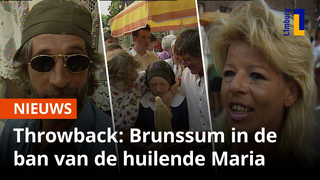 Brunssum veranderde in 1995 in pelgrimsoord door huilend Mariabeeld 🛐😲 | 1Limburg