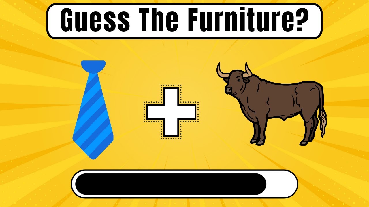 Guess The Furniture From Emojis | Quizzes Mentor Tube