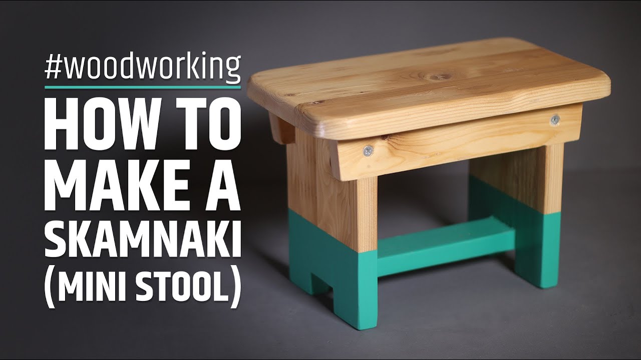 How to make a skamnaki mini stool
