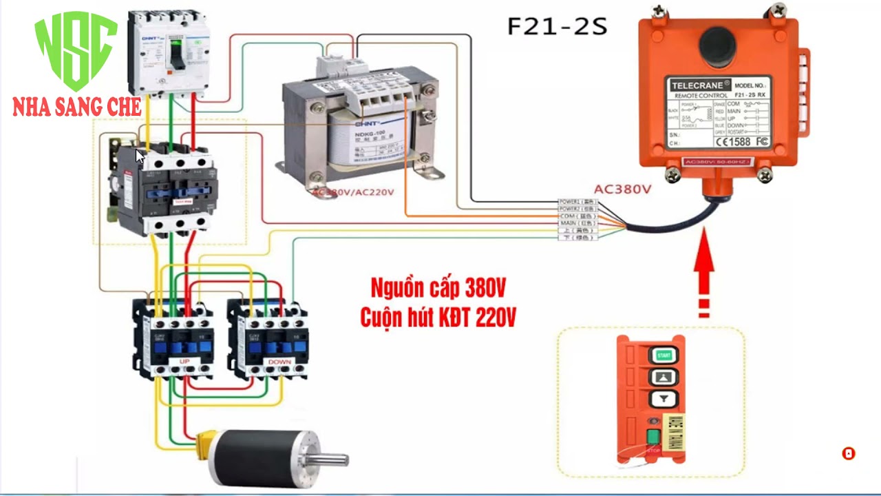Hướng dẫn sử dụng bộ điều khiển cẩu TRỤC F21 2S | NHÀ SÁNG CHẾ