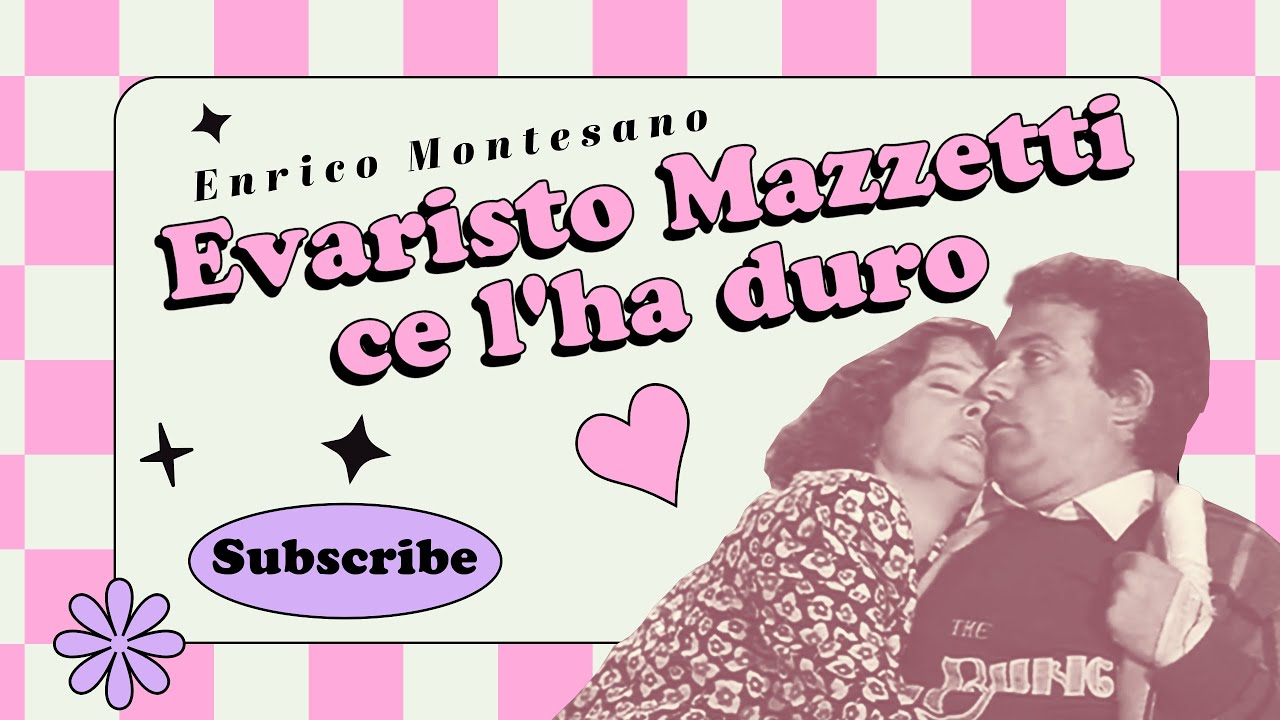 Enrico Montesano - EVARISTO MAZZETTI CE L'HA DURO (Full Movie) #enricomontesano