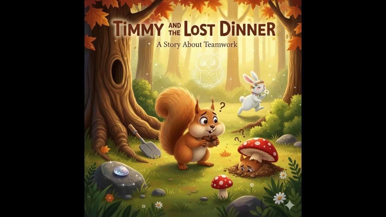 Tim the Forgetful Squirrel's Acorn Adventure