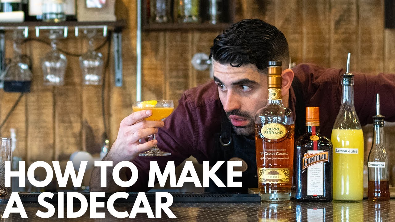 How to Make a Sidecar Cocktail