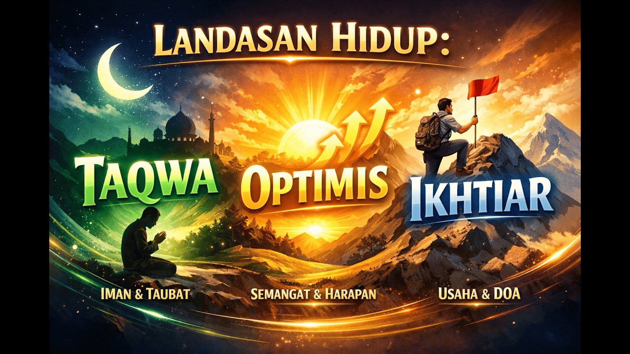 Jangan Cuma Mimpi! Ini 3 Pondasi Hidupmu