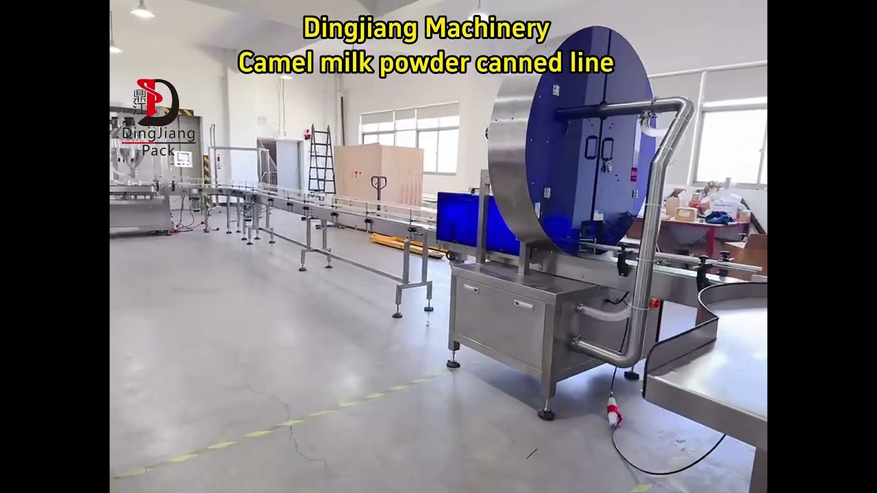Camel Milk Powder Canning Line &ndash; Fully Automated Production from Sterilization to Palletizing!