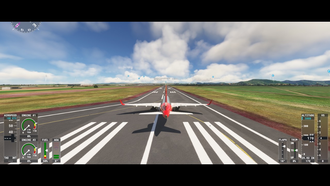 Flight Simulator ( 2020 ) : Maurice - La Réunion
