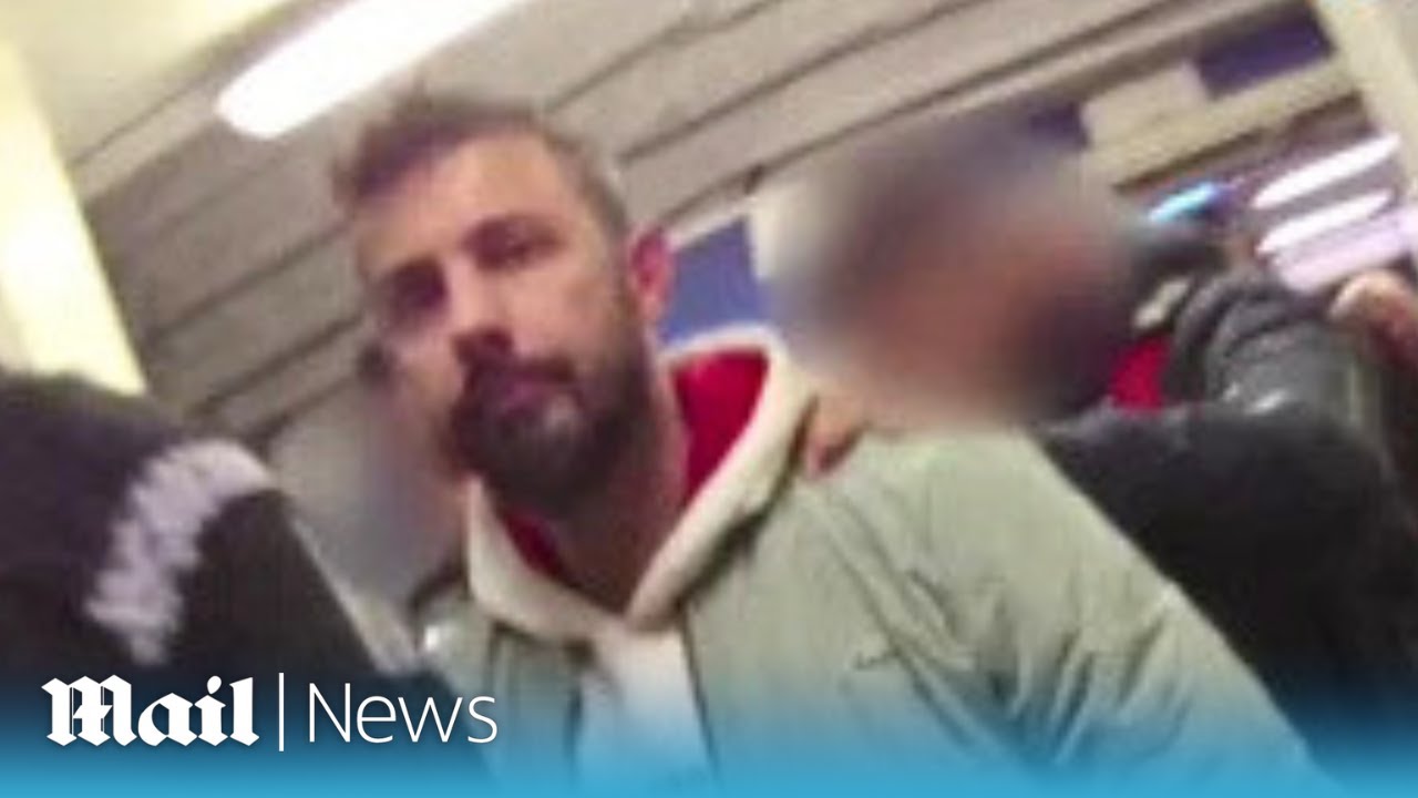Moment fraudster Zahid Khan is arrested at Manchester Airport after five years on the run in Dubai
