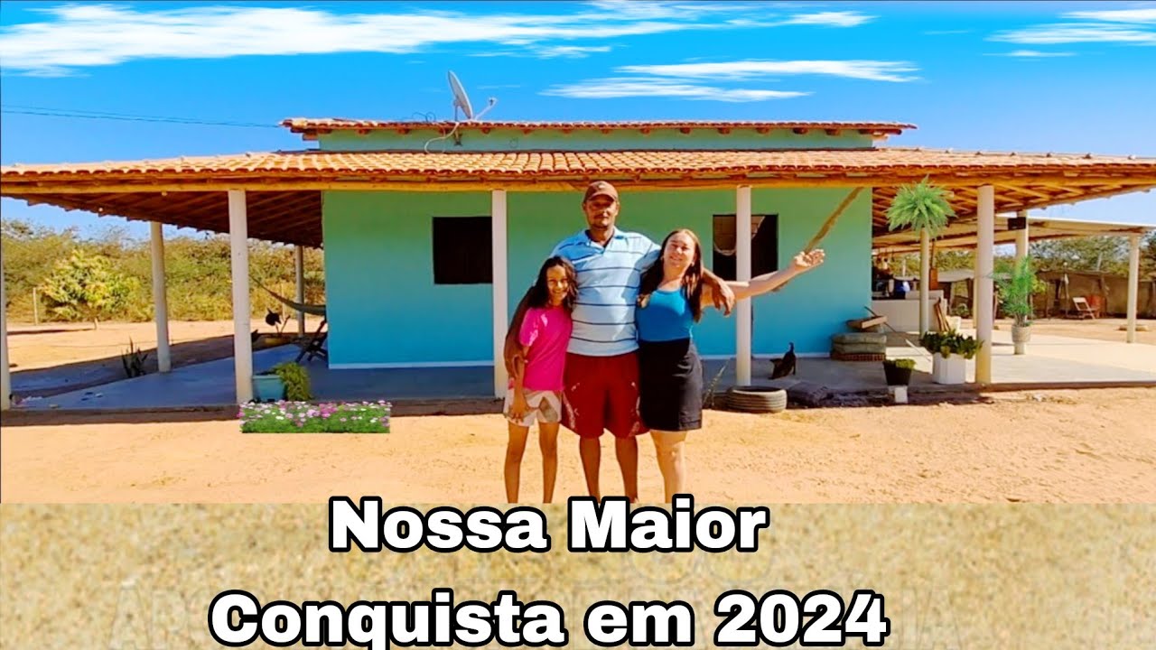 COMO TRANSFORMAMOS NOSSO SÍTIO Em 1 ANO  SEM GASTAR MUITO!💡RETROSPECTIVA 2024!