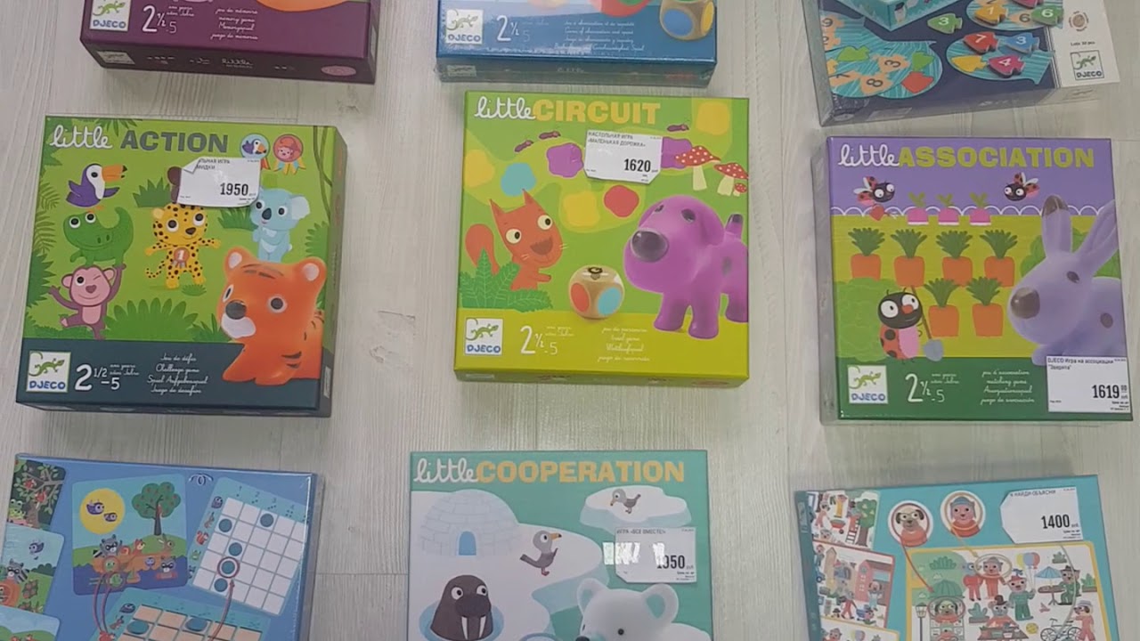 ТОП 24 игр Djeco в Умном Малом Горячий ключ