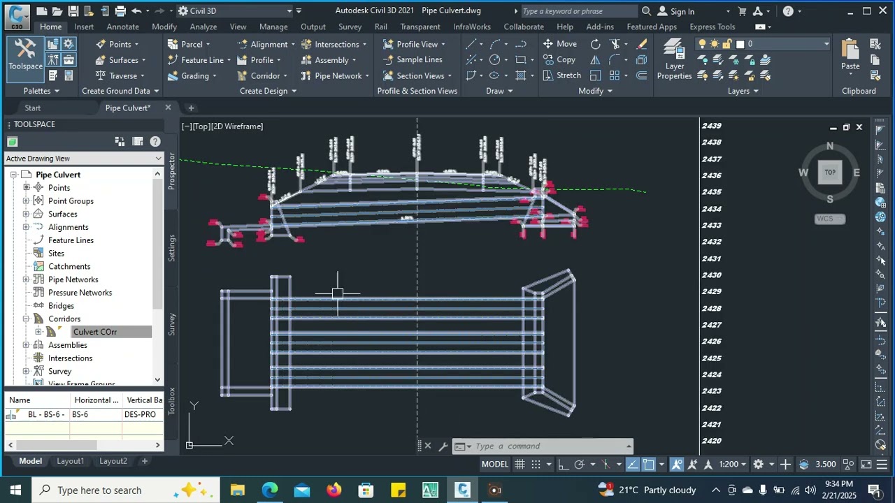 Custom Subassembly Creation for Pipe Culvert Working Drawings in AutoCAD Civil 3D (ERA Standard)