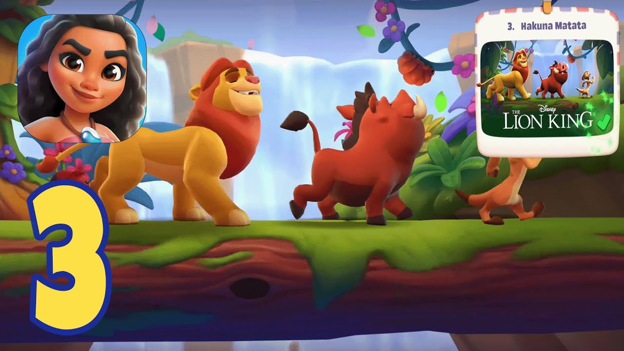Disney Solitaire - Hakuna Matata - (Levels 11-59) - Gameplay Walkthrough Part #3