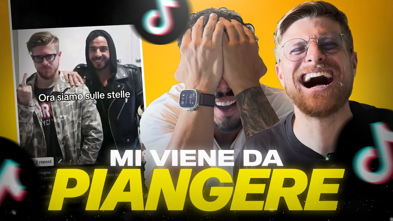REAGIAMO AI TIK TOK PIÙ IMBARAZZANTI CHE AVETE REALIZZATO SU DI NOI - ASSURDO OGGI ABBIAMO PIANTO! 