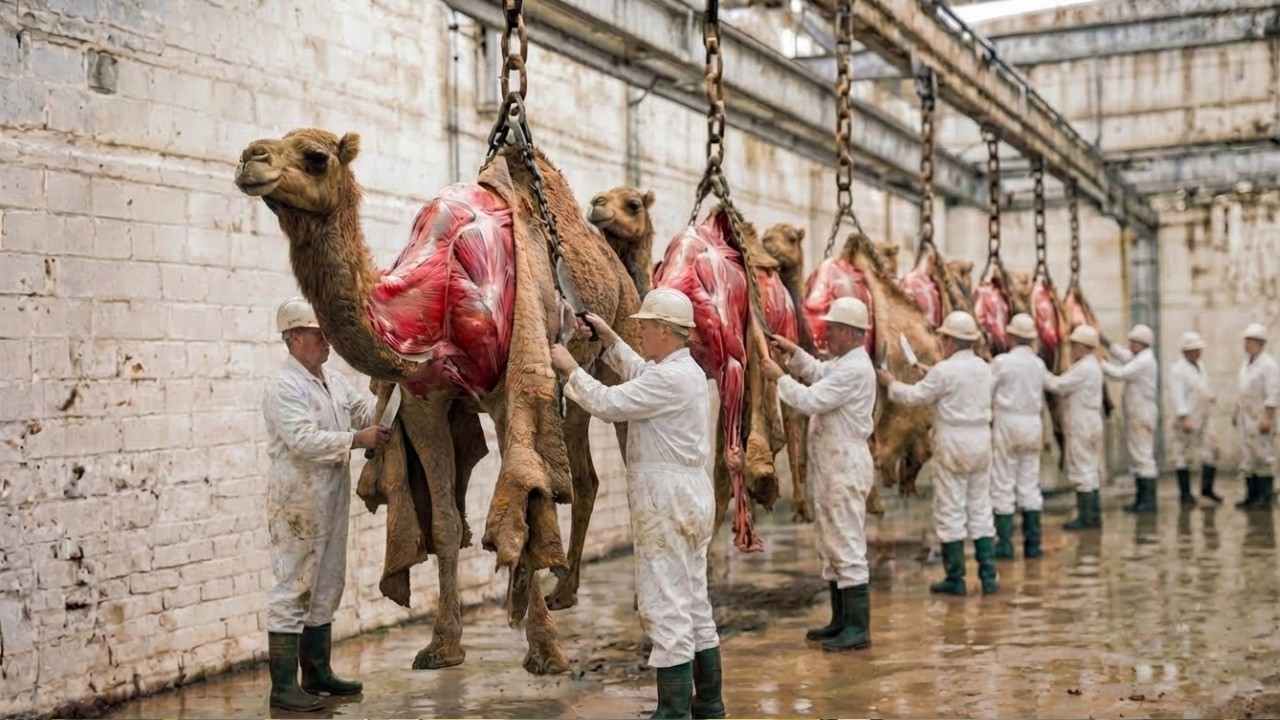 🔥 Inside the Camel Leather Factory 🐪 | How Camel Skin Turns Into Million-Dollar Luxury Products