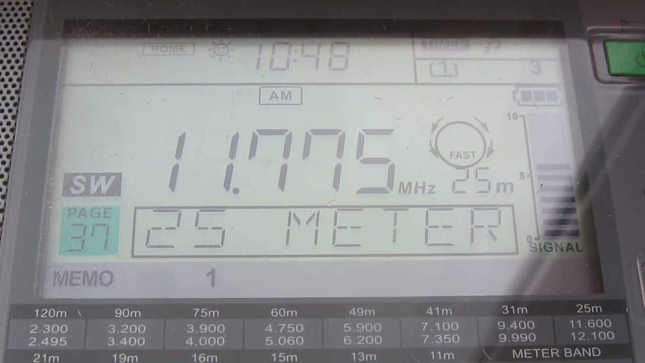 RADYO DENGE WELAT [KOSTINBROD, 250 KW] — 11775 KHZ — [30 OCTOBER 2022 07:48 UTC]