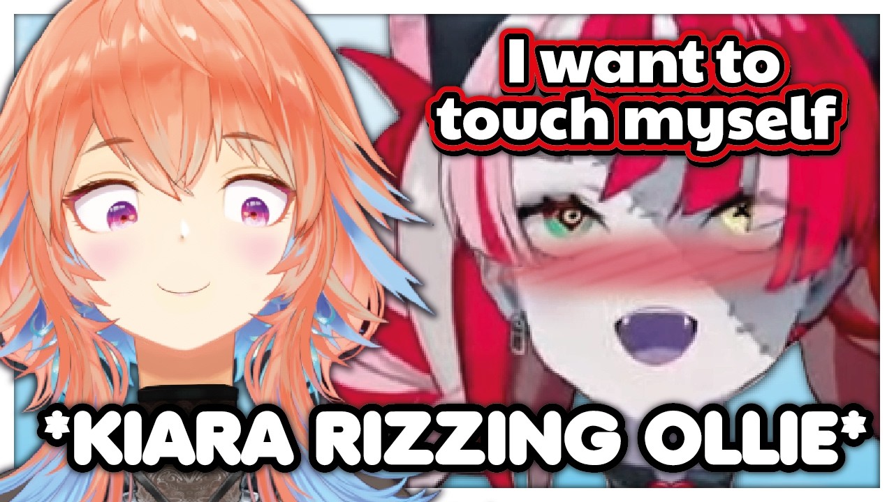 Kiara and Chat didn't expect Ollie's reaction to her RIZZ is this YABAI !!!!