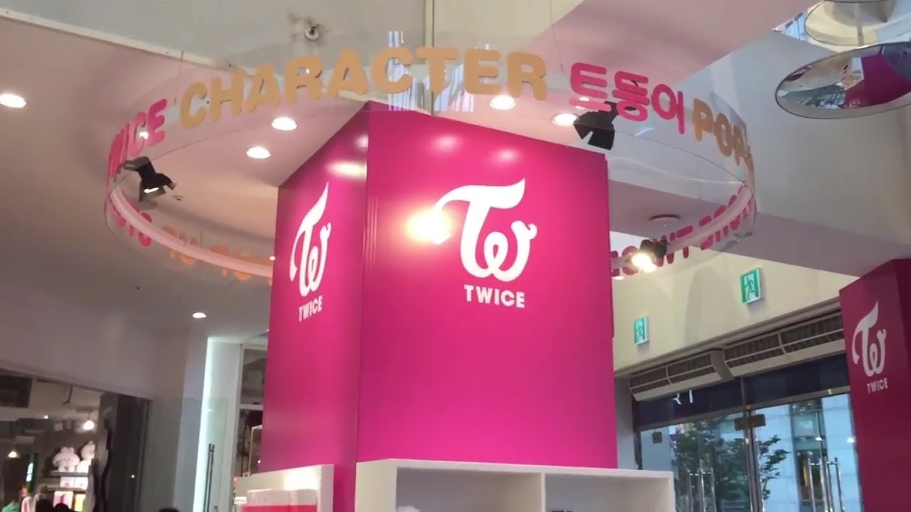 트와이스 (TWICE) Character Pop Up Store Myeongdong Lotte Young Plaza + Unboxing