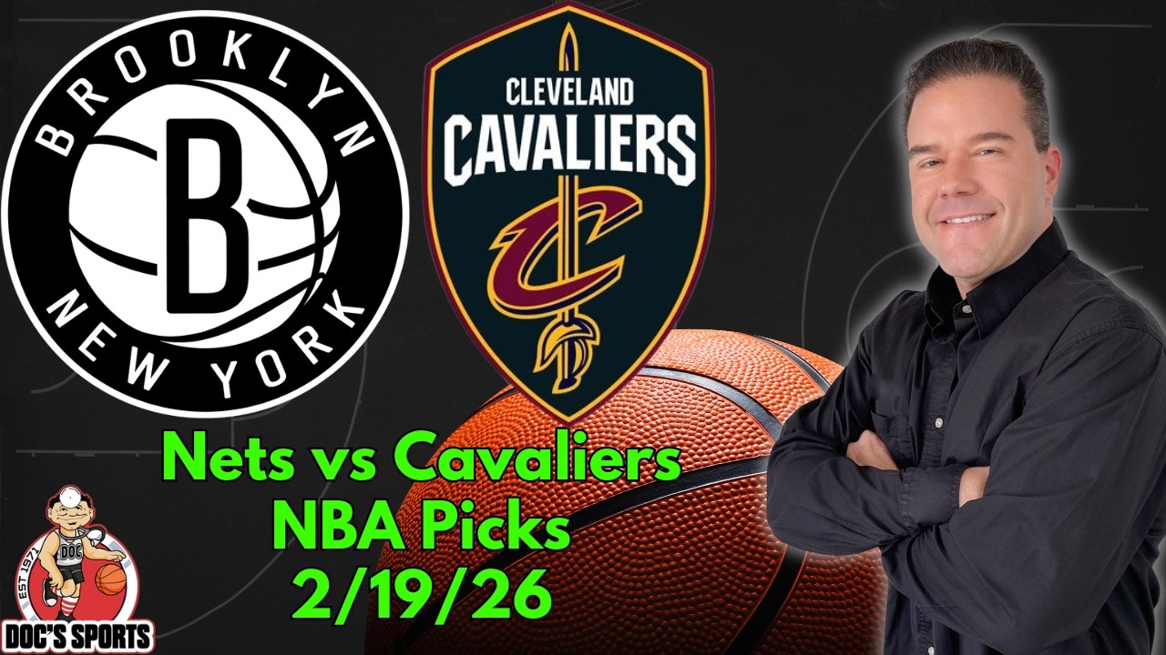 Nets vs Cavaliers 2/19/26 NBA Picks and Predictions | Scott Rickenbach NBA Best Bets & Betting Tips