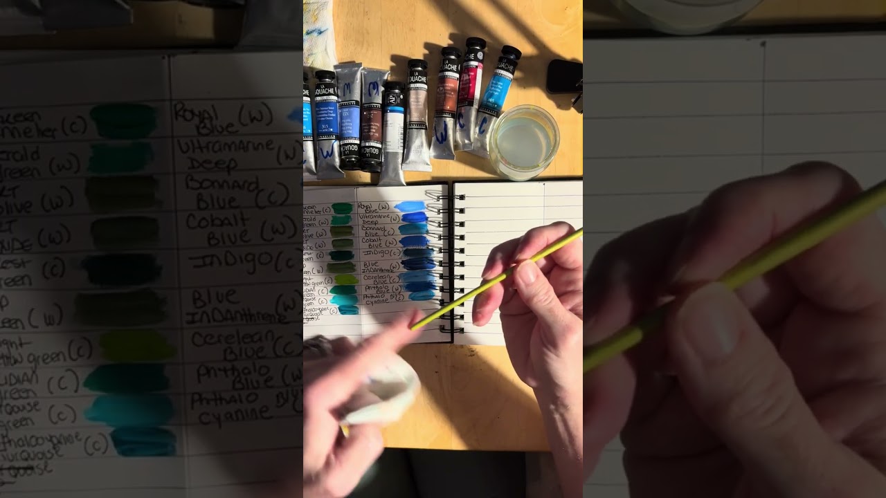 Color swatch book 