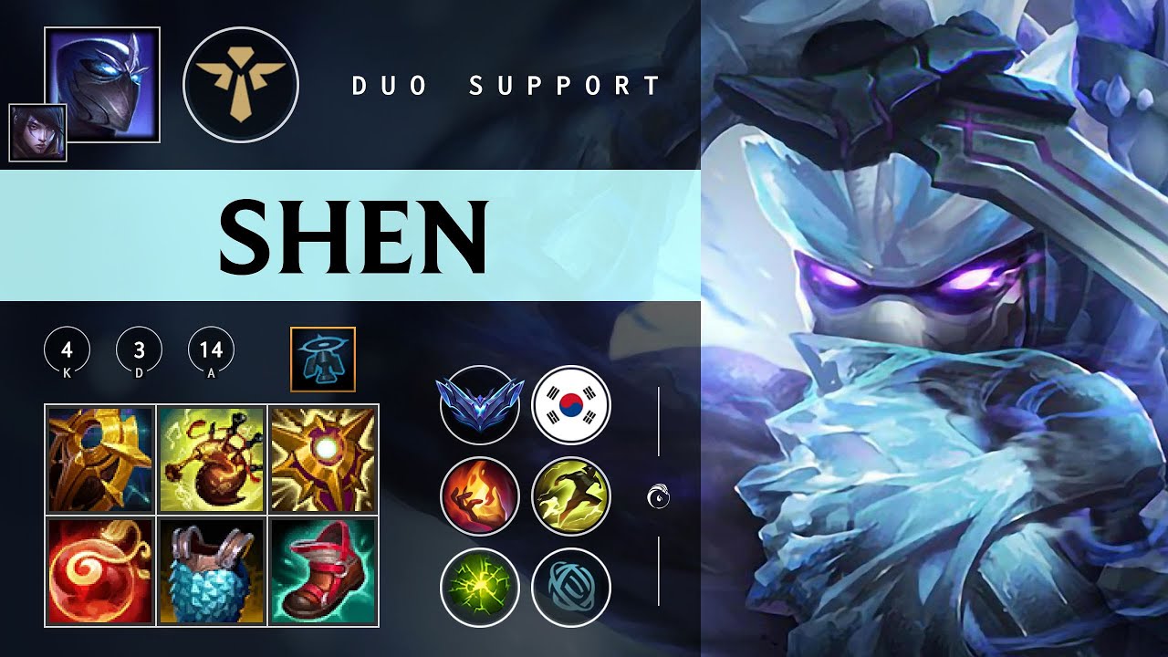 Shen Support vs Blitzcrank - KR Diamond Patch 26.02