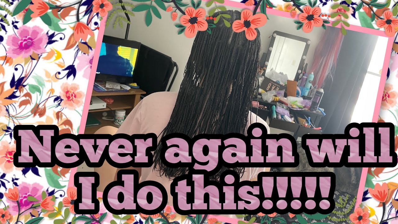 Micro-braiding my offspring’s natural hair