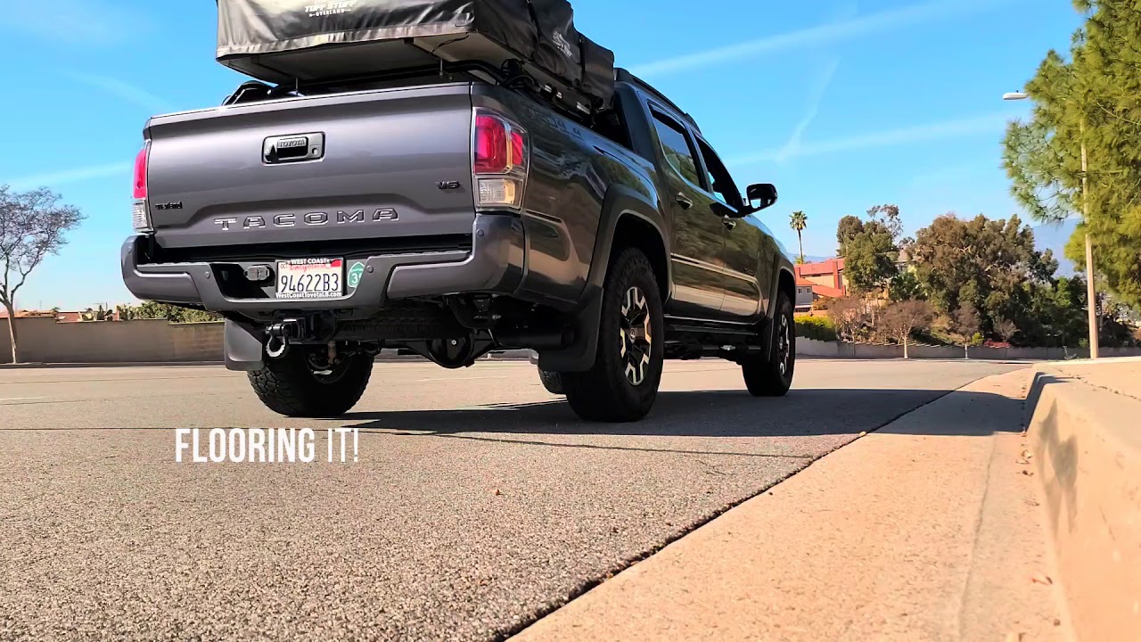 2020 Tacoma 6 Speed Carven exhaust vs stock