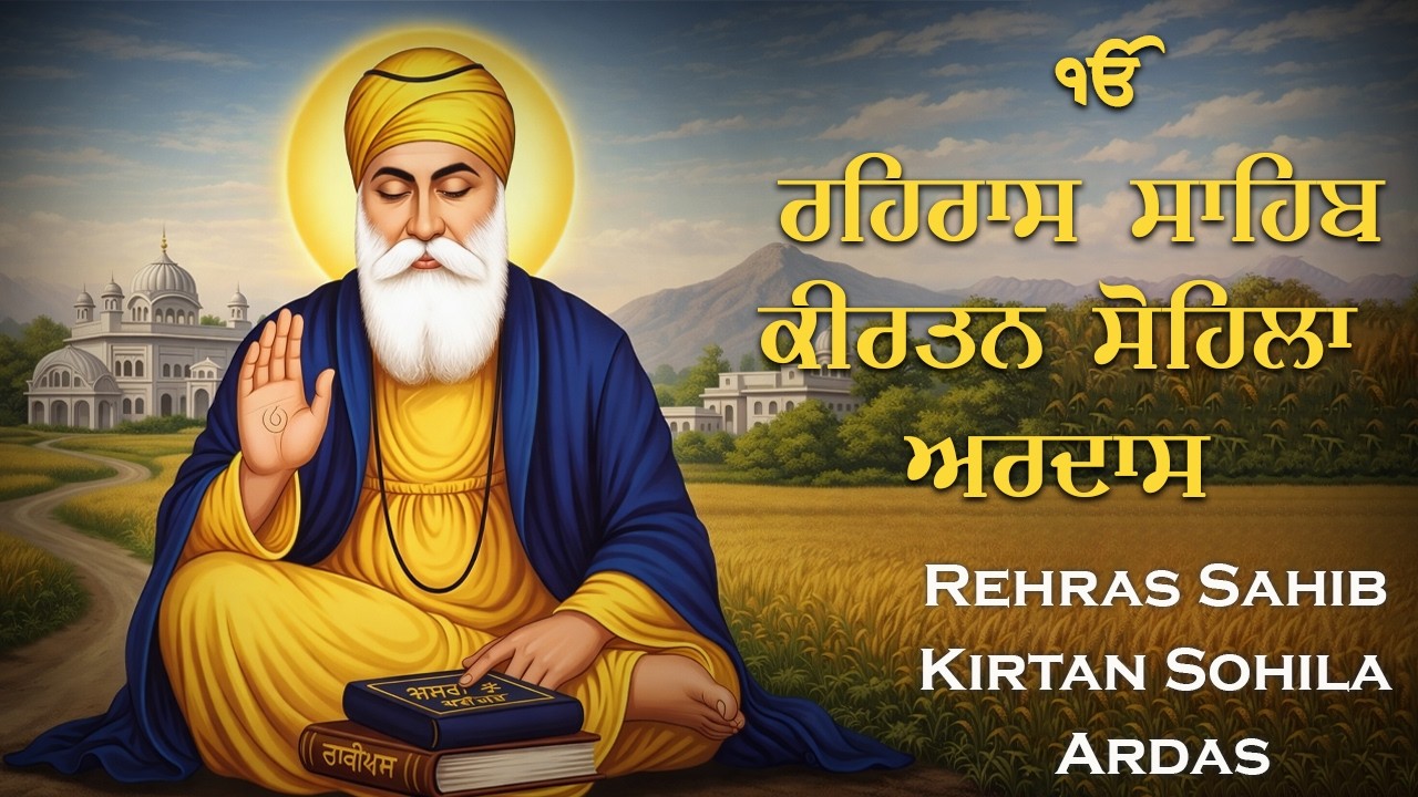18-02-2026 Rehras Sahib Path \\ Kirtan Sohila \\ Sikh Ardas \\ Nitnam 3 Bani Path Evening Jaap #wmk