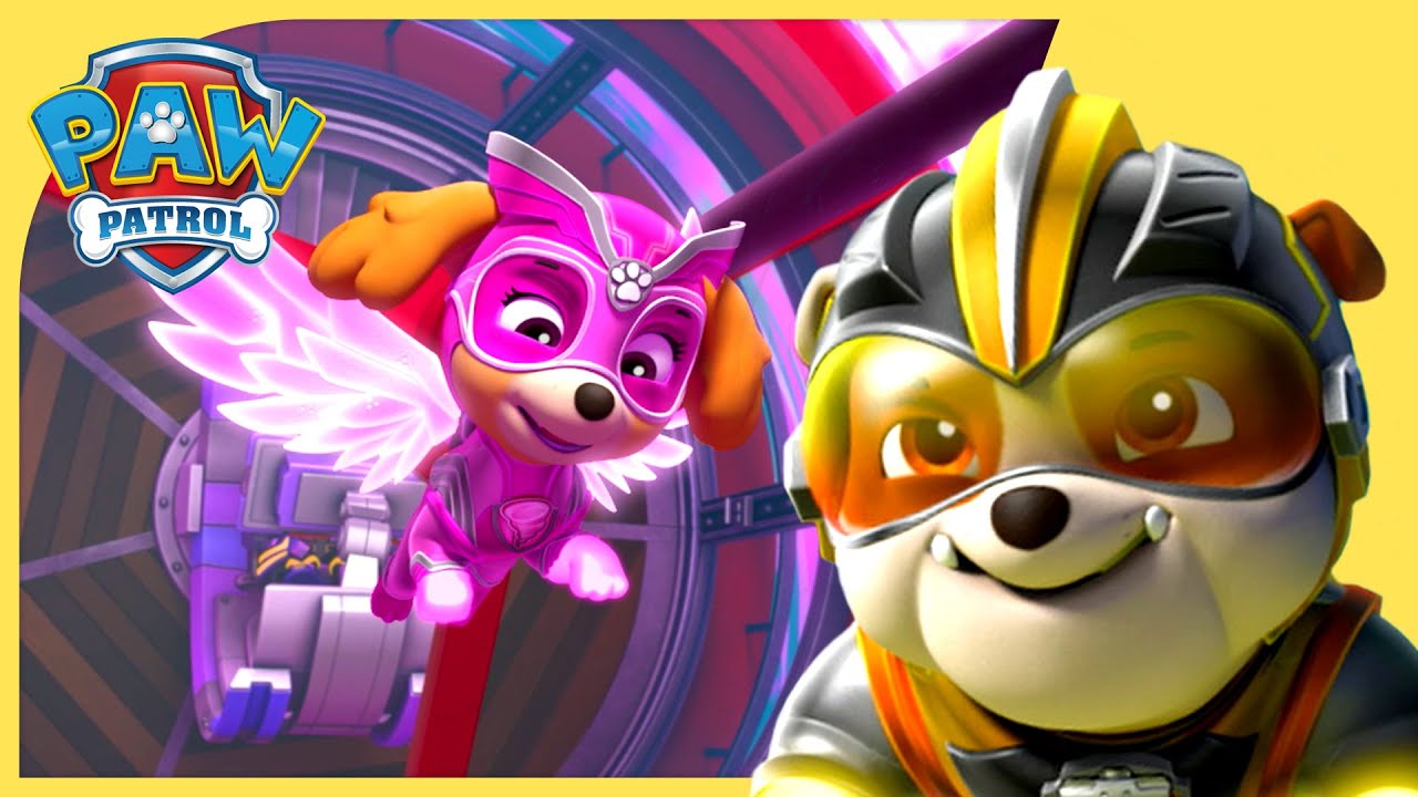 Mighty Pups Stop a Rocket Ship Lighthouse 🚀+ More Cartoons for Kids