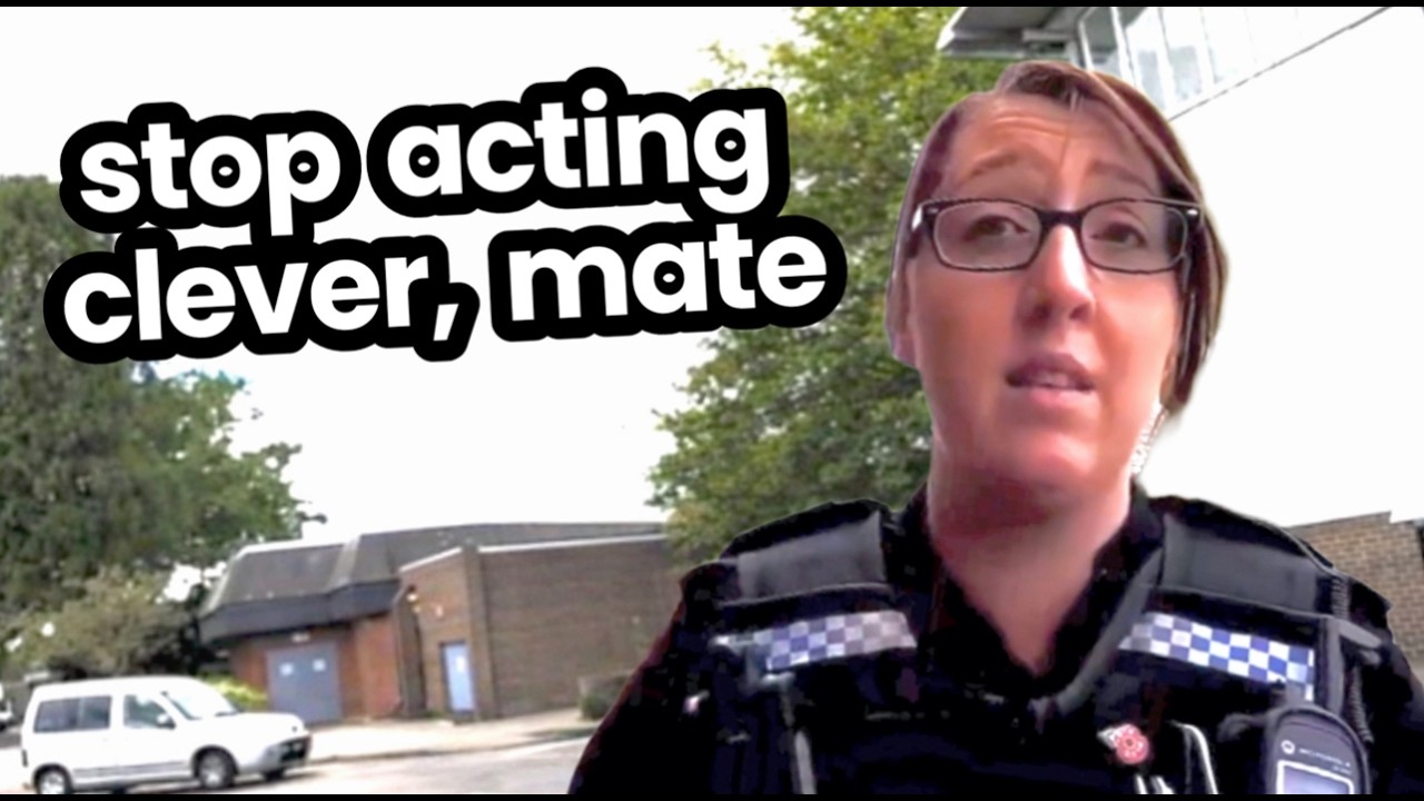 UK Cops LOSE IT When Auditor Won’t Back Down!