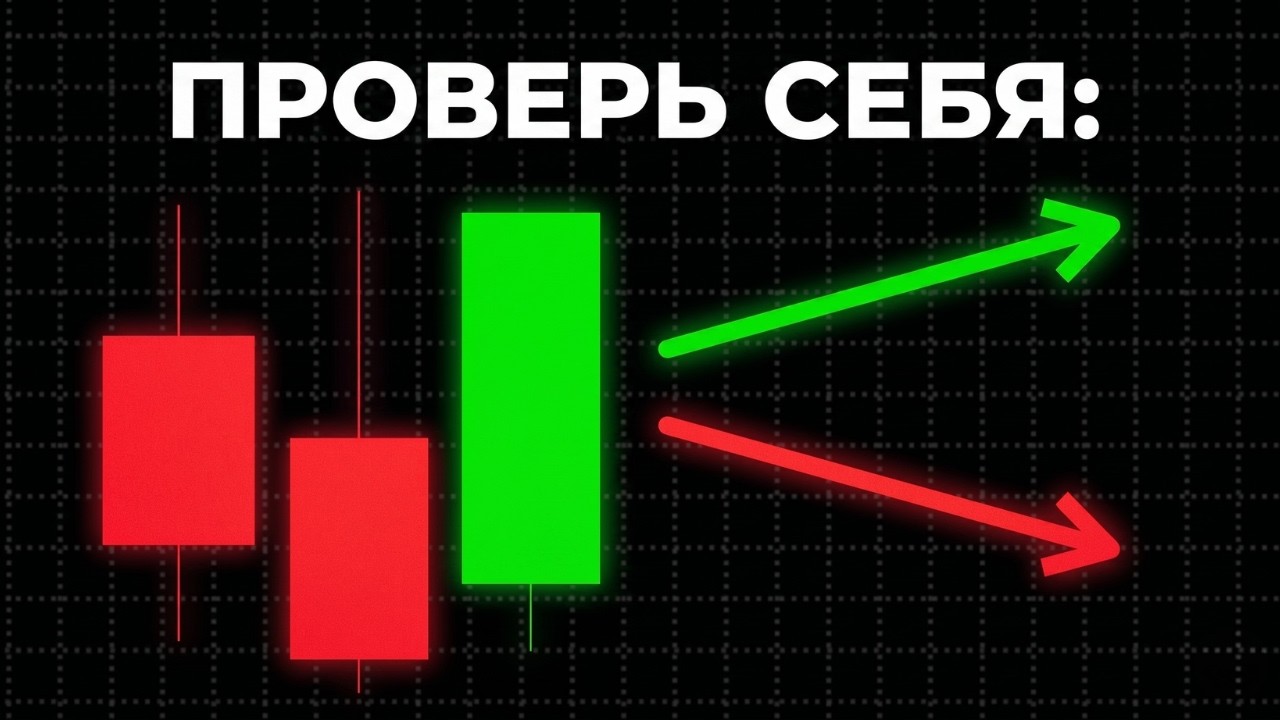 Трейдинг тест: 90% ОШИБУТСЯ куда пойдет цена?