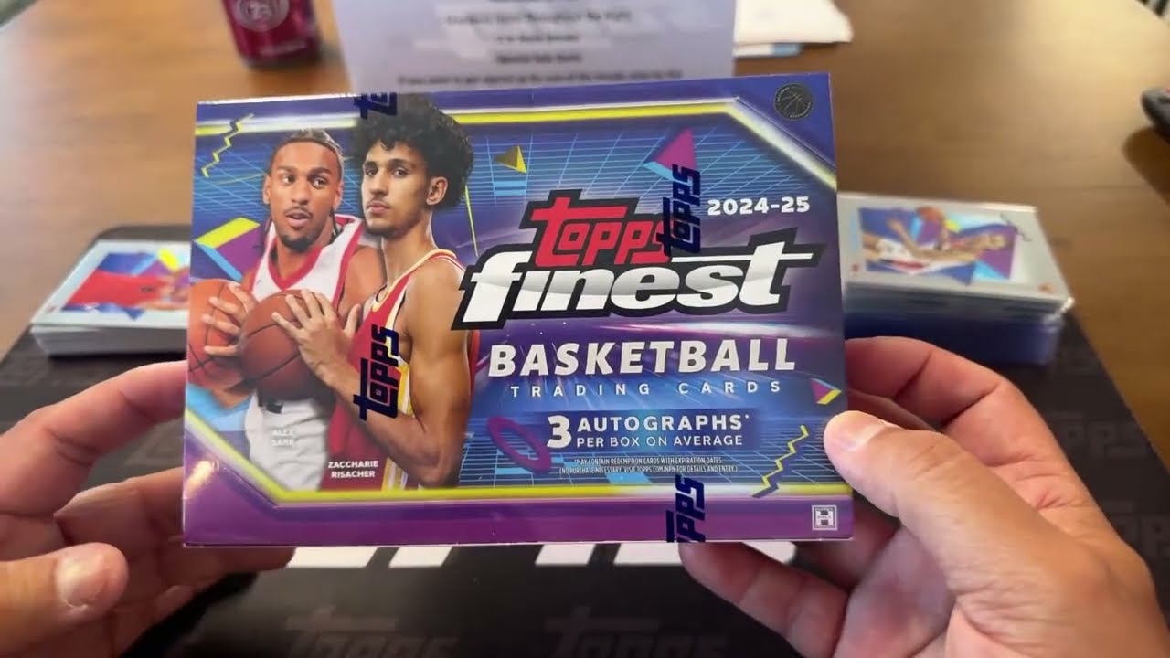 2024-25 Topps Finest Basketball Breaker’s Delight! Release Day 🔥 Superfractor!! 🤯 😳 😱 
