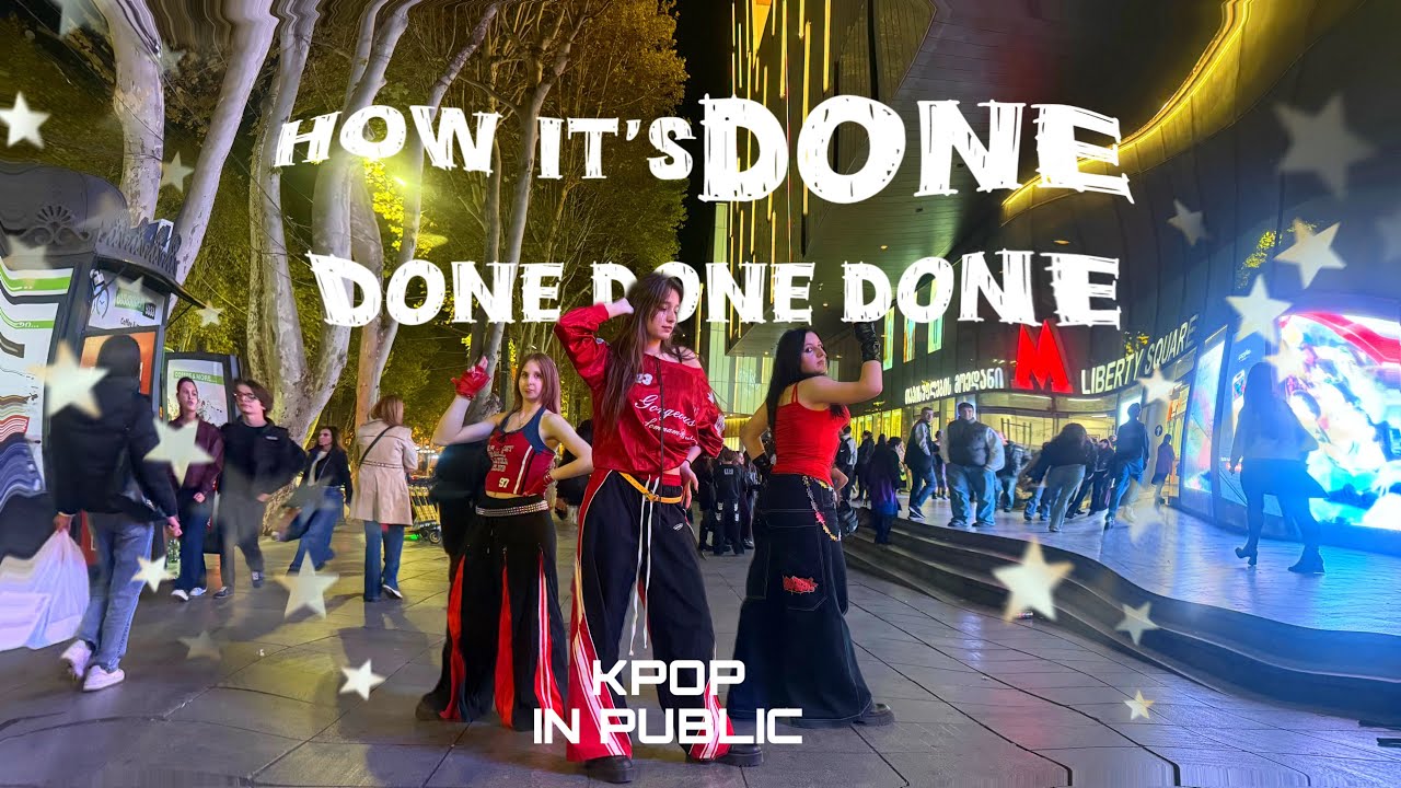 [Kpop Demon Huters In Public]-“How It’s Done”- HUNTR/X| dance cover by S MATRIX from Georgia. 