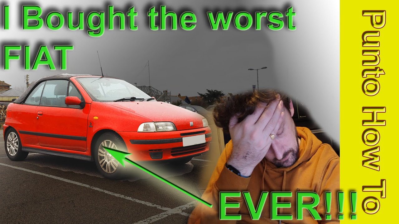 Rare Car Restoration 1: I bought the worst fiat Punto Cabrio ever !