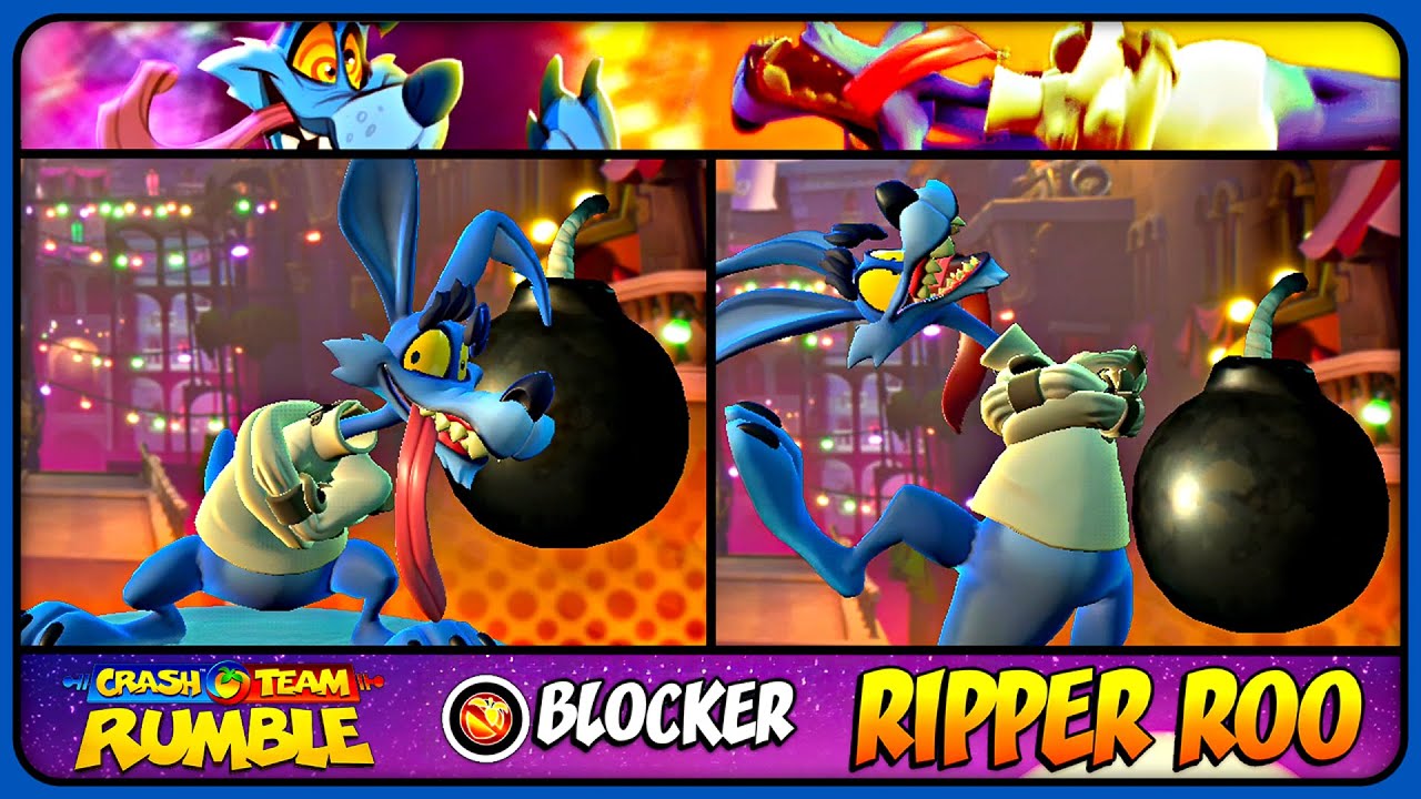 Crash Team Rumble - Ripper Roo | Competitive Gameplay (4K 60FPS)