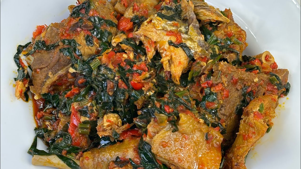 How to Make Efo Riro with Spinach