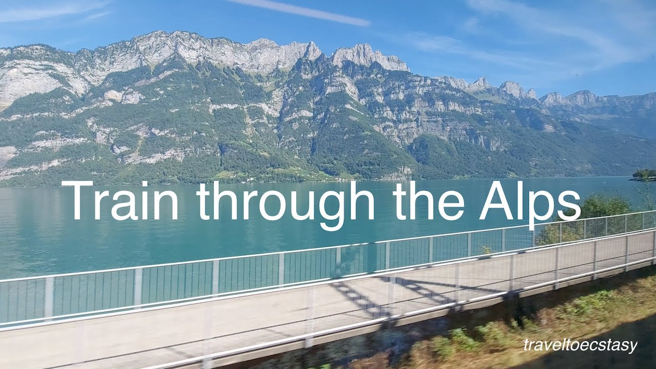 By train from Switzerland to Austria through the Alps