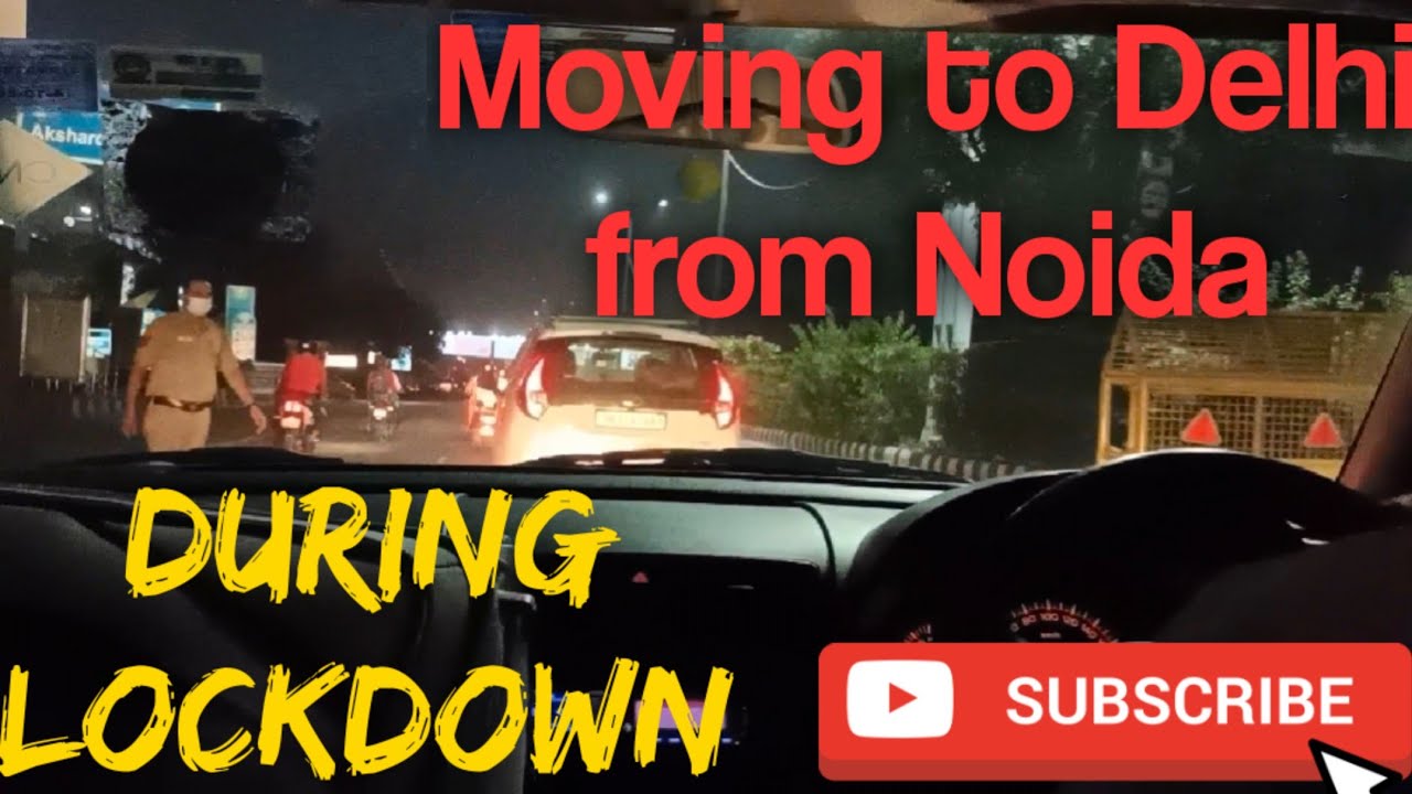 Police Check Post at U.P. - Delhi border|| Corona Pandemic || Vlog #090