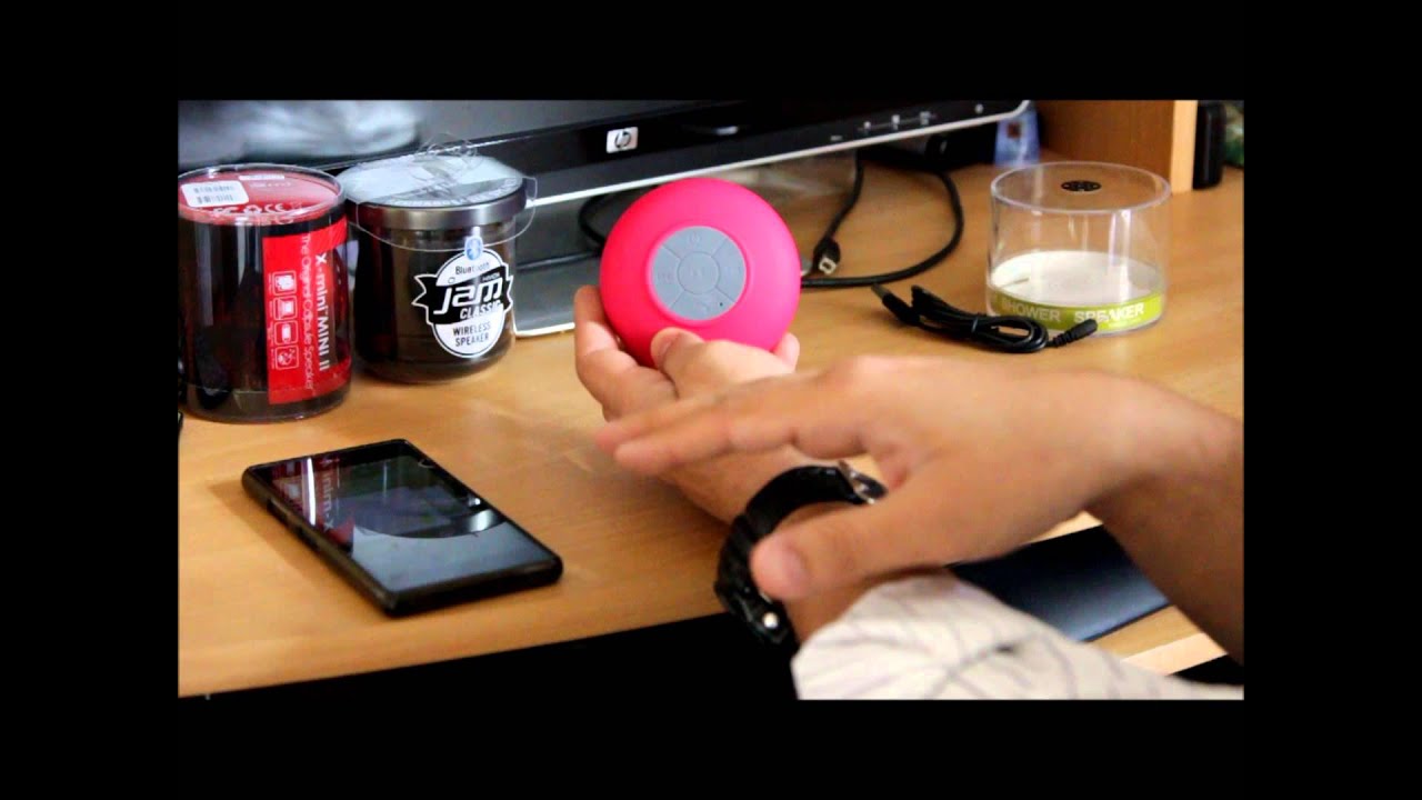 BTS-06 Waterproof Shower Bluetooth Speaker