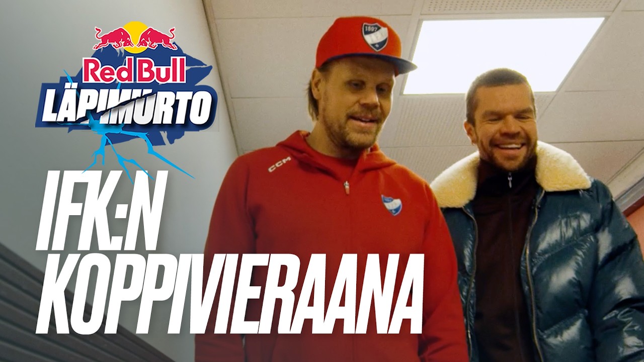 SIIMIN MATKASSA | Päivä IFK:n kopissa (Jere Somervuori & Olli Jokinen) 🏒