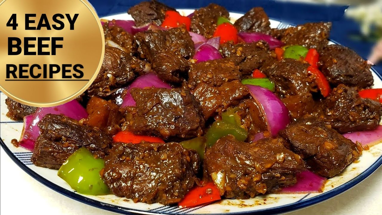 4 Mouthwatering BEEF Recipe To Impress Your Guests!😲 BEEF Recipe With a Twist!